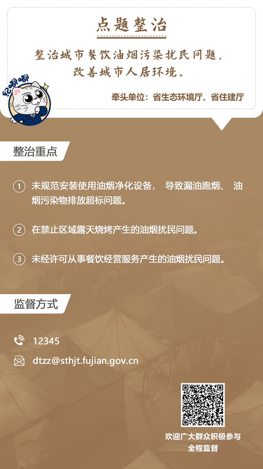 您点的题，我们收到了！福建省纪委监委公布2024年度“点题整治”项目及监督方式