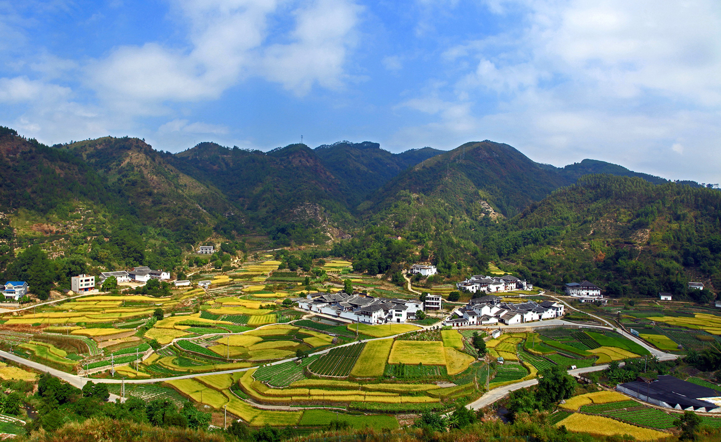 三年人居环境整治让闽清乡村大变样_福州市闽清县政府